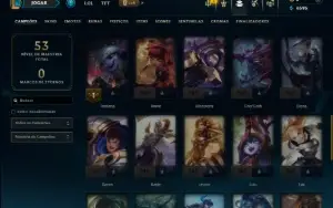 Esmeralda 4 com 45 Champs e 12 Skins