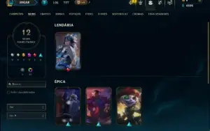 Esmeralda 4 com 45 Champs e 12 Skins