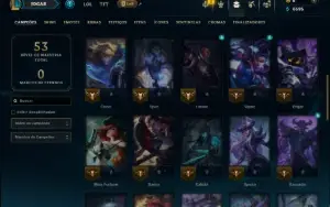 Esmeralda 4 com 45 Champs e 12 Skins