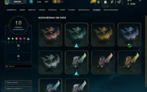Esmeralda 4 com 45 Champs e 12 Skins