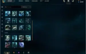 Conta de LoL criada na S3