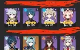 Conta Genshin AR55 Xiao, Klee, Venti, Yae Miko e Eula