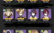 Conta Genshin AR55 Xiao, Klee, Venti, Yae Miko e Eula