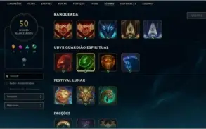 CONTA GOLD 4, POUCOS CAMPEÕES