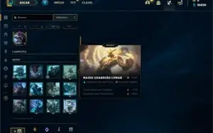 Conta Diamante 1 com 25 Champs e 2 Skins + 12 Fragmentos
