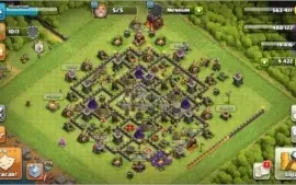 Conta Clash of Clans Cv 10 com 9500 gemas