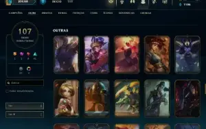 Fullacesso - Conta De 2016 - 107 Skins - Level 393 - 165 Cam