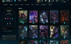 Fullacesso - Conta De 2016 - 107 Skins - Level 393 - 165 Cam