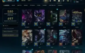 Fullacesso - Conta De 2016 - 107 Skins - Level 393 - 165 Cam