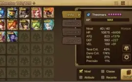 Vendo conta Sw com 31 nat5 sendo 58 6*