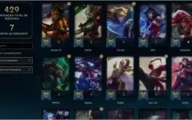 CONTA | LEVEL 268 | 294 SKINS | 11K EA | ICONS RAROS 2013 |