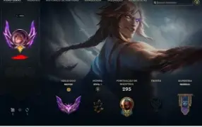 Conta LOL Mestre, Main Assassino, Todos os Champs, 140+skins