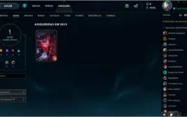 Conta league of legends