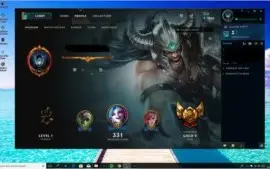 Conta de League of Legends com 98 skins todos os campeões G5