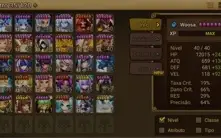 Vendo conta no Global com 18 Nat5 e alguns mobs interessant