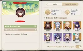 Conta AR57/Server: NA/ Mid game