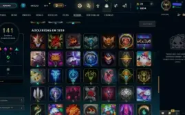Conta prata 4 - FULL ACESSO -132 campeões - 74 skins
