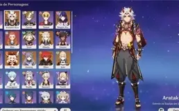 TIME GEO - ITTO - ALBEDO - GOROU - RAIDEN - BANNER GARANTIDO