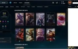 Vendo conta de League OF Legends Baratooo
