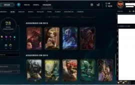 Vendo conta de League OF Legends Baratooo