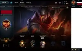 Vendo conta de League OF Legends Baratooo