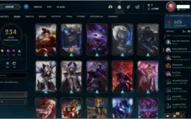 conta plat 4 com todos os champs, conta antiga