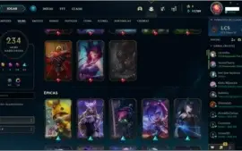 conta plat 4 com todos os champs, conta antiga