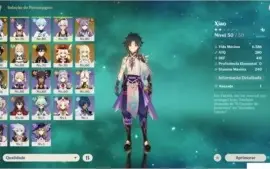 XIAO/VENTI/KLEE/GANYU/JEAN C1/KEQING C1/BENNETC2/ 3 ARMAS 5*