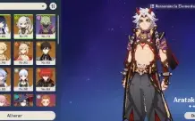 CONTA GENSHIN AR57 /13x5★/ Yelan + Aqua / Yoimiya + Agitação