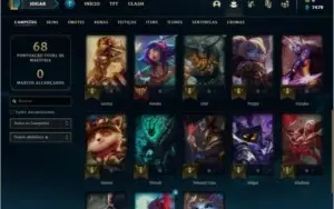 CONTA LOL MESTRE l