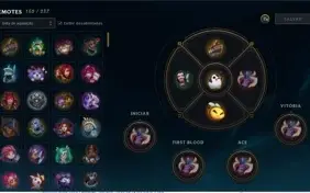 Conta lol plat 3 169 skins