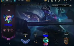 Conta de LoL Esmeralda 1 ( estava D1 ), 120 skins, Level 356
