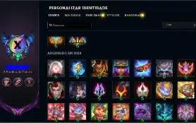 Conta de LoL Esmeralda 1 ( estava D1 ), 120 skins, Level 356