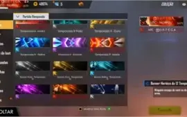 Conta de Free Fire angelical lvl 73 todos os passes