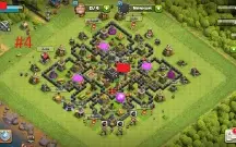 Contas CV9 - Clash of Clans