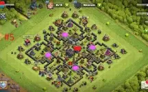 Contas CV9 - Clash of Clans