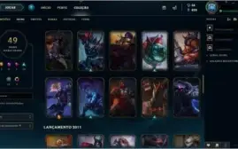 Conta LvL 115 League of Legends Challenger