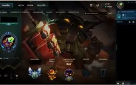 CONTA LEAGUE OF LEGENDS - DIAMANTE 4 - 80 SKINS