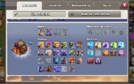 Cv 10, 366 gemas, herois 33 e 24, razoavelmente upado