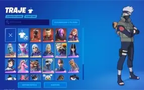 CONTA FORTNITE - KAKASHI, DR. ESTRANHO E CARNIFICINA