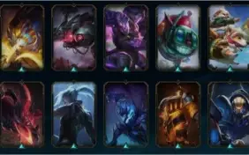 CONTA LEAGUE OF LEGENDS 290 SKINS E DIAMANTE 4