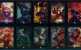 CONTA LEAGUE OF LEGENDS 290 SKINS E DIAMANTE 4