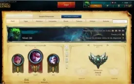 CONTA PRATA 3 / 50 CAMPEOES / 3 SKINS / 3 PAG DE RUNAS