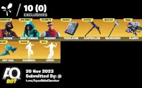 Conta Fortnite (Ikonik, picareta viúva negra e muito mais)