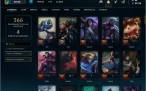Conta prata 3 com 104 Champs e 70 Skins