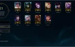 conta lvl 22  projeto leona  fnatic janna11 champs