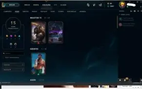 VENDO CONTA DE LOL 15 SKINS + 41 CHAMPS ! UNRANKED