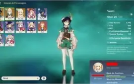 CONTA VENTI + JEAN AR20 ⭐ GENSHIN IMPACT