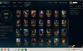 Conta League Of Legends(Platina 143 Champions + Skins)