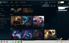 Conta League Of Legends(Platina 143 Champions + Skins)